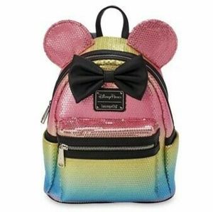 Loungefly Rainbow Sequin Backpack